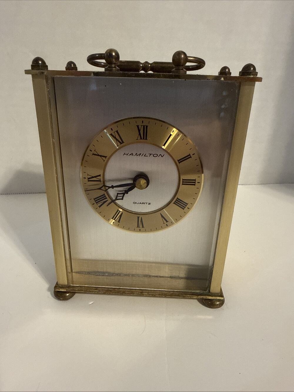 Hamilton Made In Germany Xerox 20 Year Gold Anniversary Clock